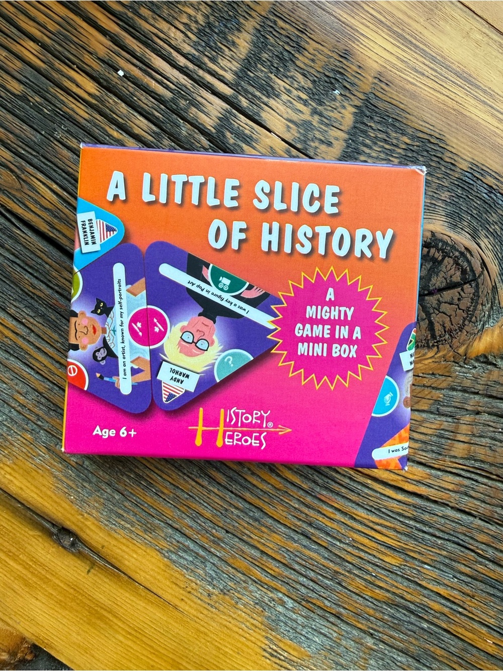 "A Little Slice of History" Family Game